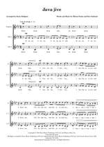 The Ink Spots: Java Jive (arr. Keely Hodgson) Product Image
