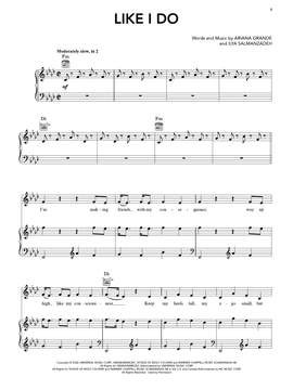 Ariana Grande: like i do