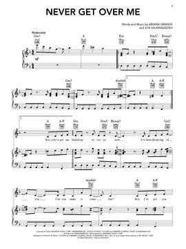 Ariana Grande: never get over me