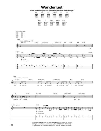 Megadeth: Wanderlust