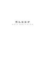 Eric Whitacre: Sleep - Conductor Score (Full Score) Product Image