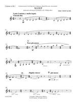 Eric Whitacre: Sleep - Bb Clarinet 2 Product Image