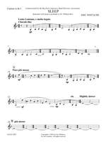 Eric Whitacre: Sleep - Bb Clarinet 3 Product Image