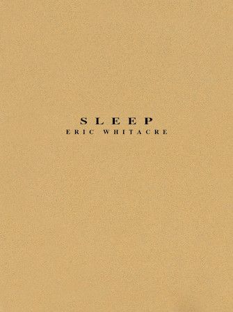 Eric Whitacre: Sleep - Timpani