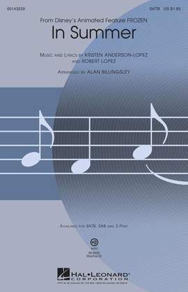 Josh Gad: In Summer (from Frozen) (arr. Alan Billingsley)