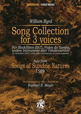 Byrd, W: Song Collection for 3 Voices