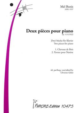 Bonis, M: Deux pièces pour piano