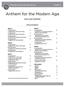 William Owens: Anthem for the Modern Age