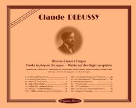 Debussy, C: Works to play on the Organ