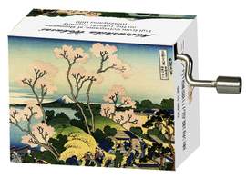 Musical Box Spring, Vivaldi, Hokusai, Cherry Blossoms