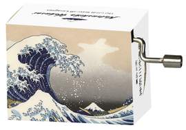 Musical Box, Für Elise, Beethoven, Hokusai, Wave