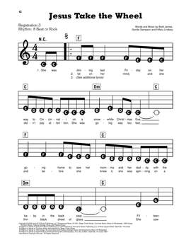 Carrie Underwood: Jesus Take The Wheel