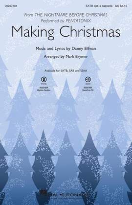 Pentatonix: Making Christmas (from The Nightmare Before Christmas) (arr. Mark Brymer)