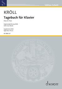 Kroell, Georg: Diary for Piano