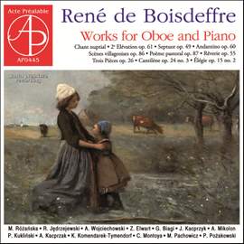 De Boisdeffre: Works for Oboe and Piano