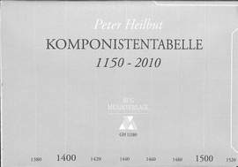Heilbut, P: Komponistentabelle - die grossen Komponistentabelle