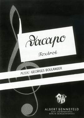 Boulanger, G: Dacapo