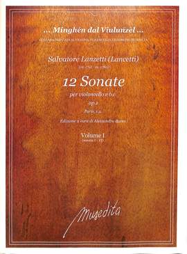 Lanzetti, S: 12 Sonaten op 1