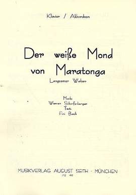 Scharfenberger, W: Der weisse Mond von Maratonga
