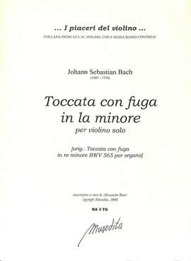 Bach, J S: Toccata + Fuge d-moll BWV 565