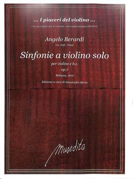 Berardi, A: Sinfonie op 7