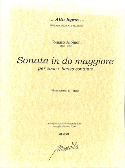 Albinoni, T: Sonate C-Dur