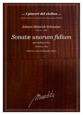Schmelzer, J H: Sonatae unarum fidium