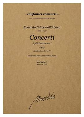 Dall'Abaco, E F: Concerti 1 op. 5