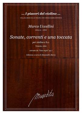 Uccellini, M: Sonate, correnti e una toccata op. 4
