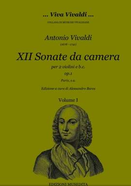 Vivaldi, A: Xii Sonate Da Camera Op. 1 Op. 1