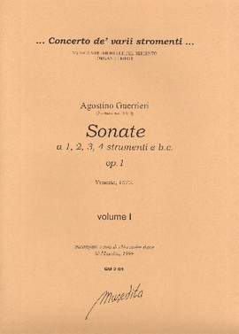 Guerrieri, A: Sonaten op.1 Band 1