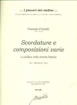 Colombi, G: Scoradature e Composizioni varie