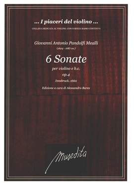 Pandolfi-Mealli, G A: 6 sonate op.4