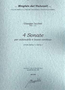 Jacchini, G M: 4 Sonate op.1 e op.3