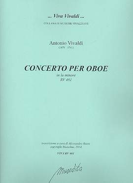 Vivaldi, A: Concerto la minore RV461