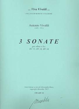 Vivaldi, A: 3 Sonaten
