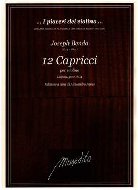 Benda, J: 12 Capricci