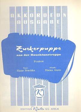 Gietz, H: Zuckerpuppe aus der Bauchtanztruppe