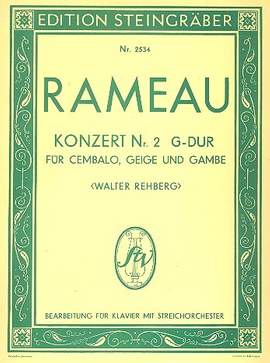 Rameau, J: Konzert Nr. 2 G-Dur