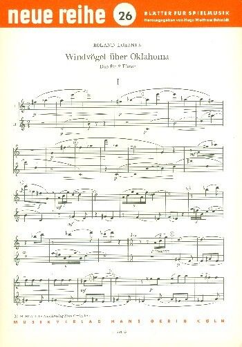 Loebner, R: Windvögel über Oklahoma