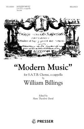 William Billings: Modern Music