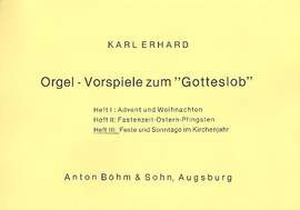 Erhard, K: Orgelvorspiele zum Gotteslob 3