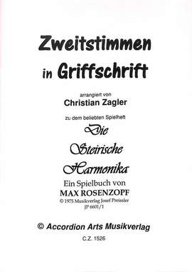 ROSENZOPF, M: Zweitstimmen in Griffschrift