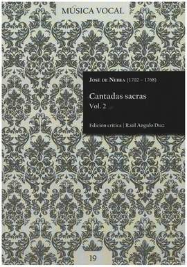 Nebra, J d: Cantadas sacras vol.2