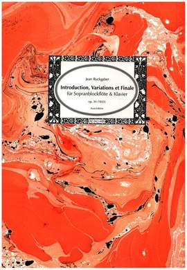Ruckgaber, J: Introduction, Variations et Finale op.34