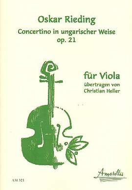 Rieding, O: Concertino in ungarischer Weise op.21