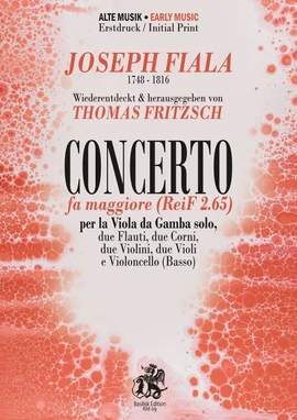Fiala, J: Concerto fa maggiore ReiF 2.65