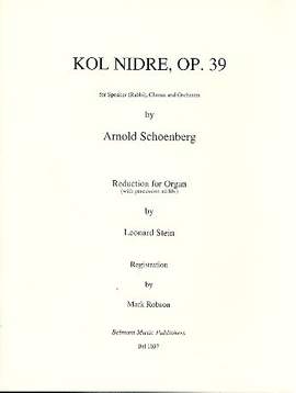 Schoenberg, A: Kol nidre op.39