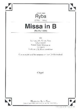 Ryba, J J: Messe B-Dur