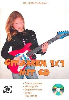 Kessler, D: Gitarren 1 x 1 (+CD) Akkordgriffe,